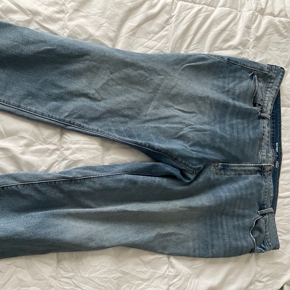 Womens Plus Old Navy High Rise Power Slim Straight Jeans - Picture 1 of 4